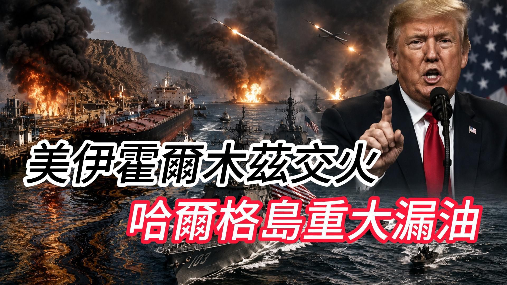 美国军方证实，在伊朗对美国海军驱逐舰发动“无端袭击”后，美军在伊朗境内实施了“自卫”打击。 ... ...